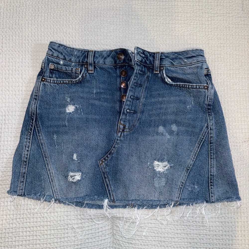 Denim skirt